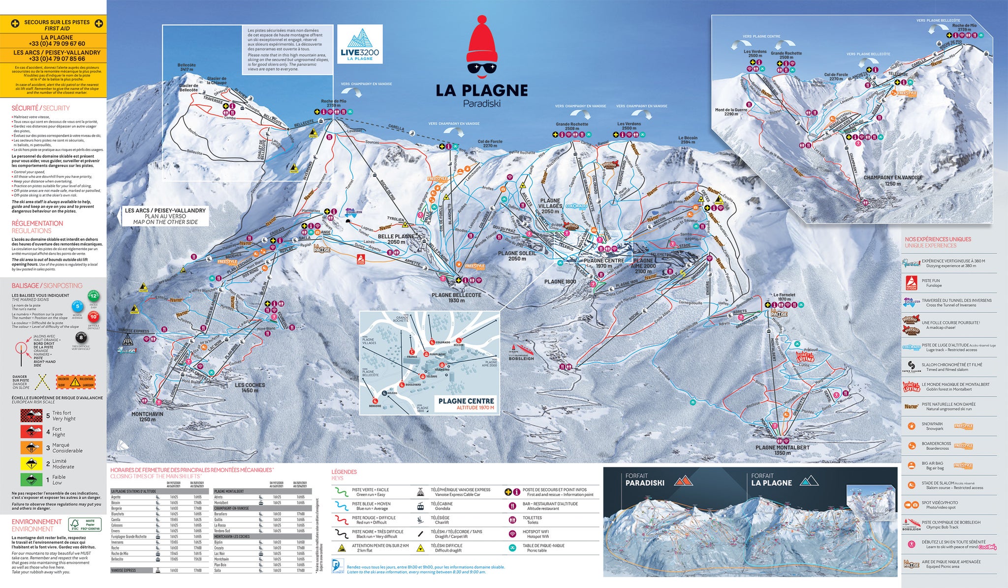 Skiferie i La Plagne - familievenligt skiområde