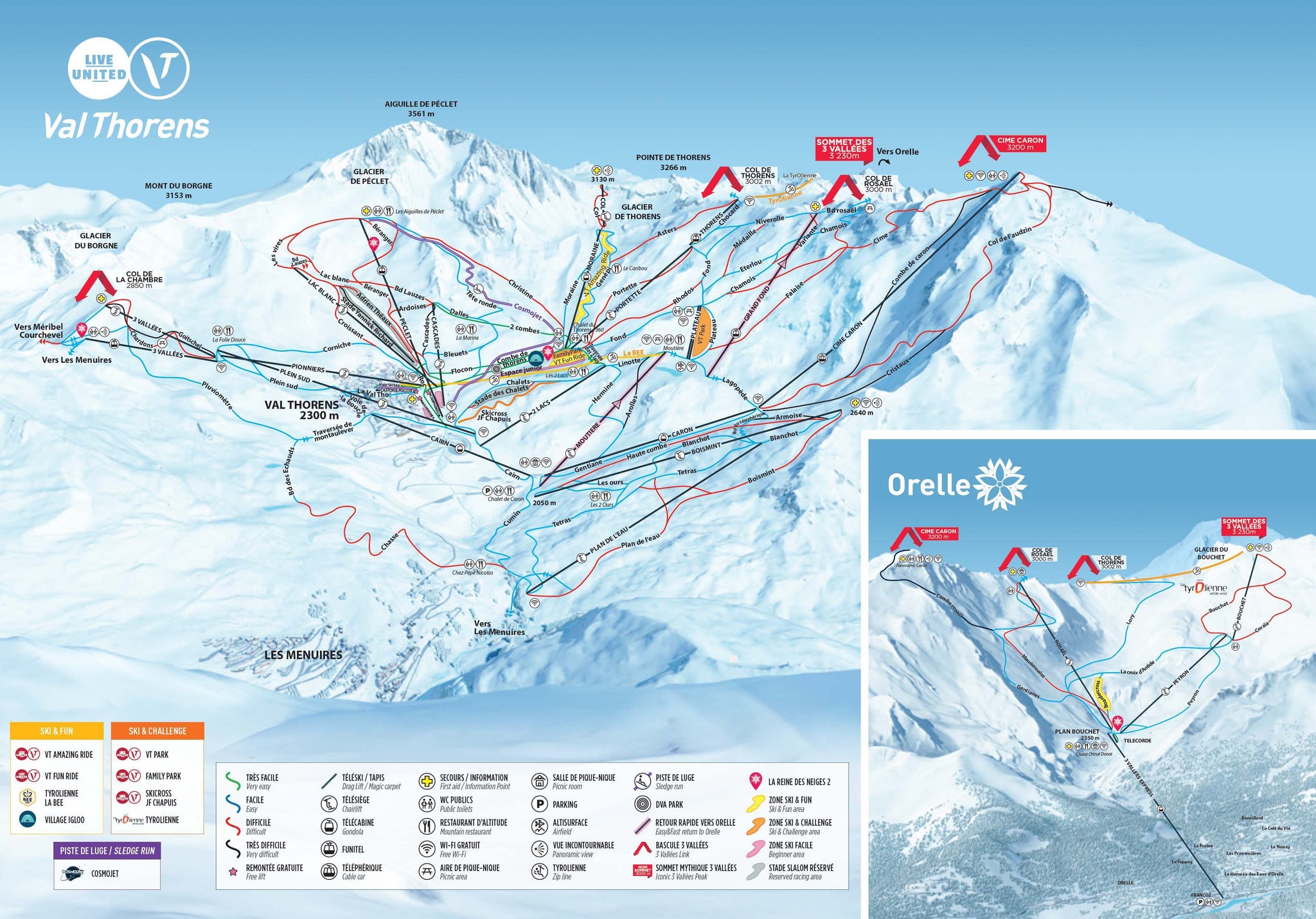 Skiferie i Val Thorens - Europas højeste skiområde